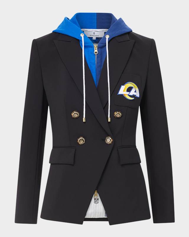 Veronica Beard x NFL Dickey Jacket, Los Angeles Rams